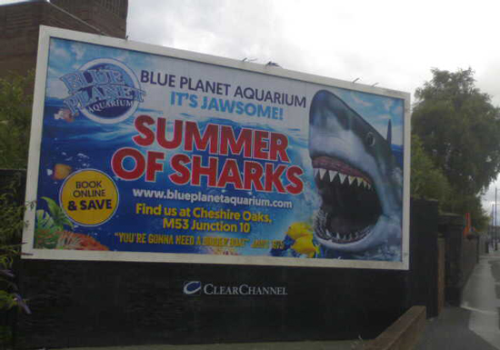 Blue Planet Billboard from Out of Home International