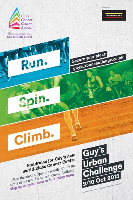 Guy's Urban Challenge 4 Sheet Advert