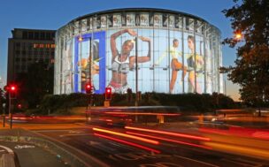 OOH ads on Waterloo IMAX