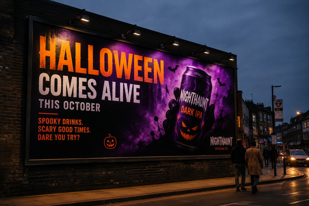 How OOH Advertising Can Support Halloween Promotions